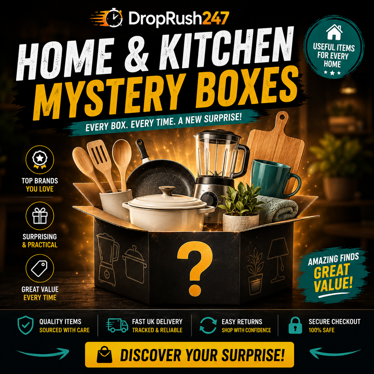 Home & Kitchen-mystery Boxes