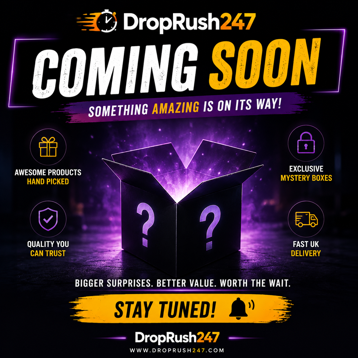 Coming Soon-mystery Boxes